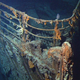 Una imagen de la proa del Titanic.